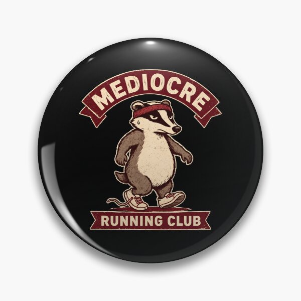 Item preview, Mediocre Running Club designed and sold by Lina Caro.