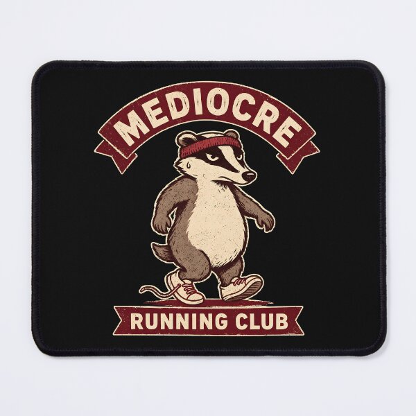 Item preview, Mediocre Running Club designed and sold by Lina Caro.
