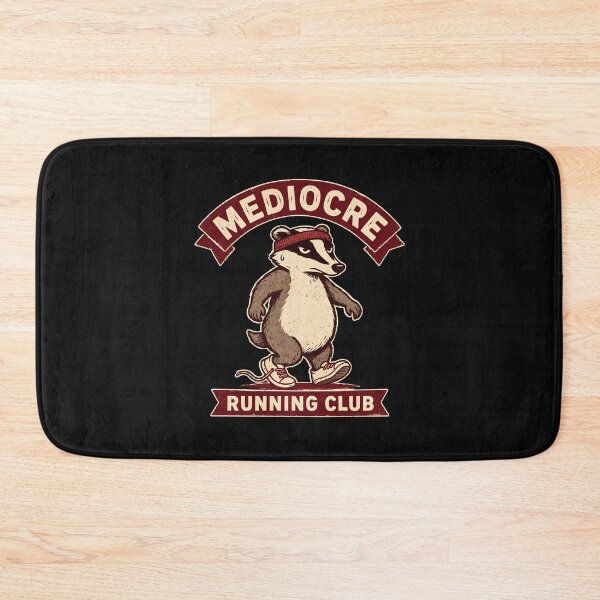 Item preview, Mediocre Running Club designed and sold by Lina Caro.