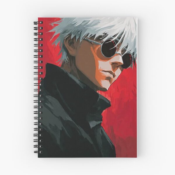 Item preview, Gojo Satoru Red Sunglasses Portrait – Jujutsu Kaisen Art designed and sold by frantuliuss.