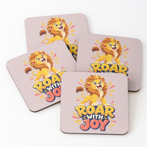 Item preview, Roar With Joy Cute Lion Cub designed and sold by MH Digital Studio .