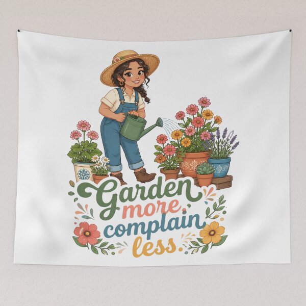 Item preview, Garden More Complain Less Funny Gardening designed and sold by nivadaofficiel2.