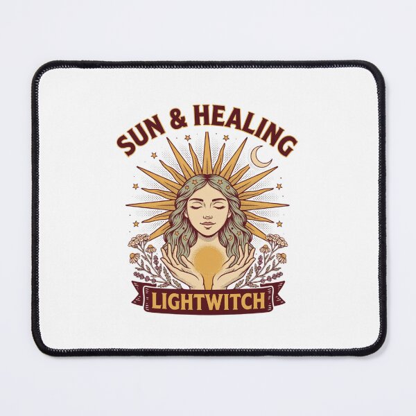 Item preview, Lightwitch Sun and Healing Halloween Design Graphic Tee v19 designed and sold by DarylWelsh2024.