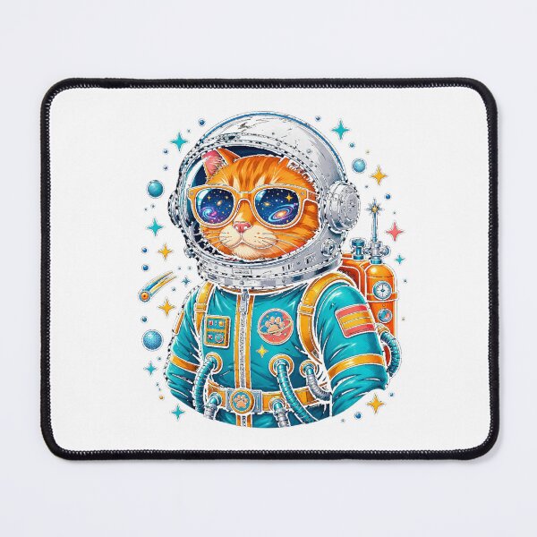 Item preview, Cute Space Cat Astronaut T-Shirt designed and sold by MDShop011A.