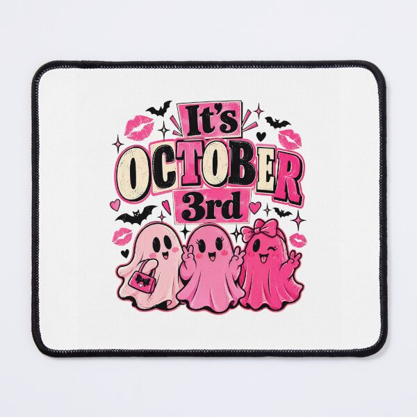 Item preview, It's October 3rd Mean Ghouls Ghost Funny Halloween, Spooky Ghost Halloween Gift designed and sold by Rimadesign01.