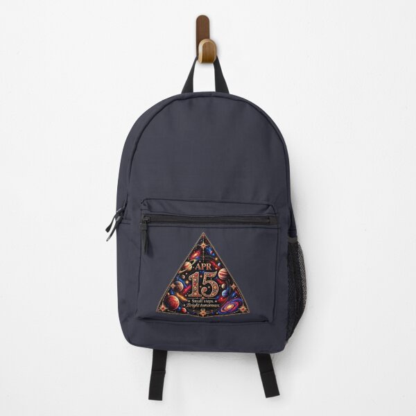 Item preview, April 15 Birthday Cosmic Triangle Design – Galaxy Star Gift designed and sold by LunaMoments.