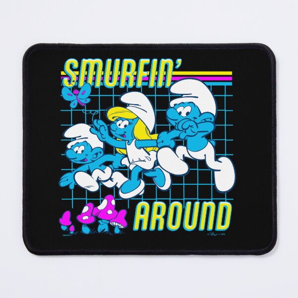 Item preview, The Smurfs Smurfin' Around Group Shot Essential designed and sold by circliqueart.