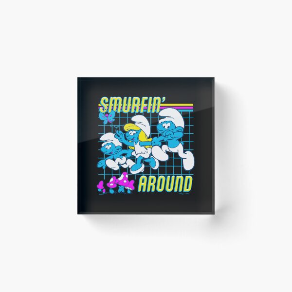 Item preview, The Smurfs Smurfin' Around Group Shot Essential  designed and sold by circliqueart.