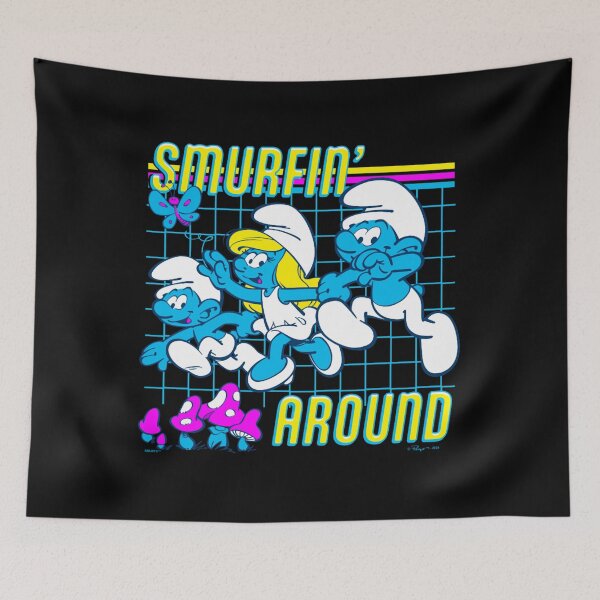 Item preview, The Smurfs Smurfin' Around Group Shot Essential  designed and sold by circliqueart.