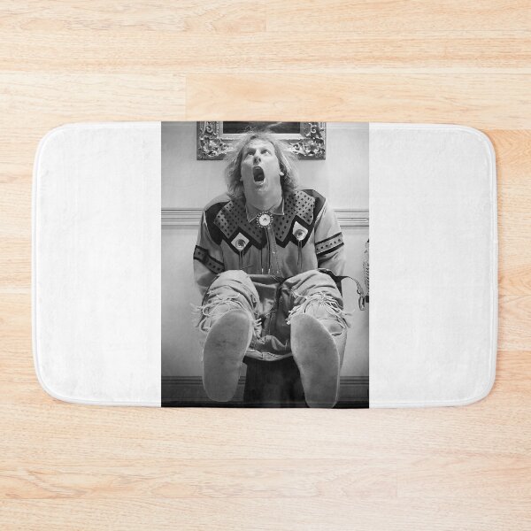 Item preview, Funny Bathroom - Movie Black & White Photo designed and sold by DGMaxShop.