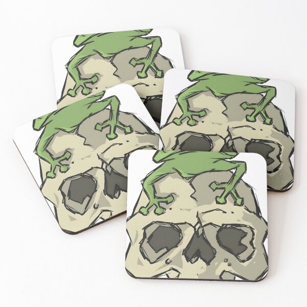 Item preview, Frog on Skull designed and sold by Darekosu.