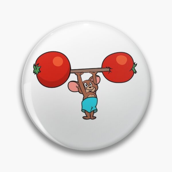 Item preview, Jerry Lifting Tomato Barbell  designed and sold by wingoo22.