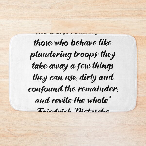 Item preview, The Worst Readers - Friedrich Nietzsche Quote designed and sold by 4ever-Undaunted.