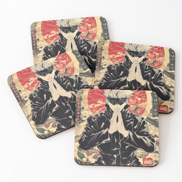 Item preview, Gojo Satoru Japanese Ukiyo-e Style – Jujutsu Kaisen Art designed and sold by frantuliuss.