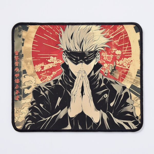 Item preview, Gojo Satoru Japanese Ukiyo-e Style – Jujutsu Kaisen Art designed and sold by frantuliuss.