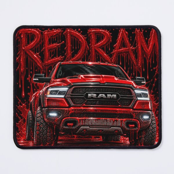 Item preview, REDRAM – Classic Horror Truck designed and sold by AnimalAirtistry.