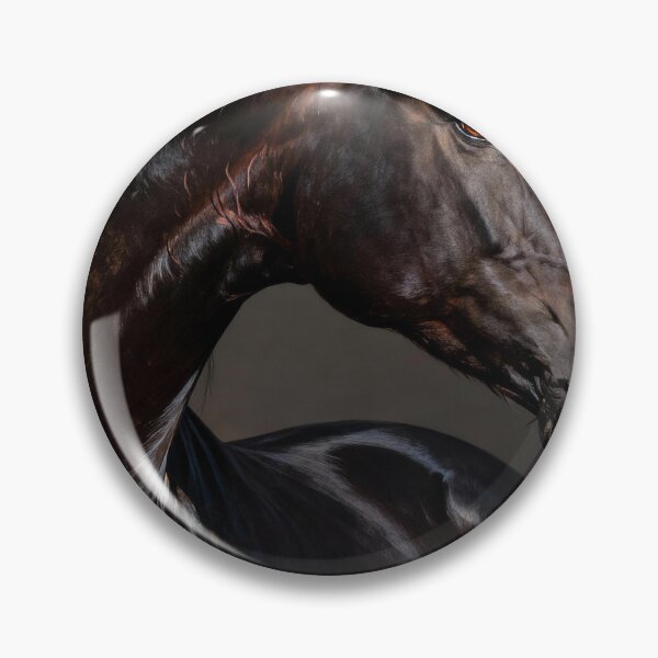 Item preview, Dark Brown Horse Head Portrait Photography designed and sold by KAMOCHI Art.