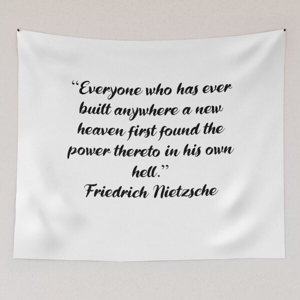 Item preview, A New Heaven From Your Own Hell - Friedrich Nietzsche Quote designed and sold by 4ever-Undaunted.