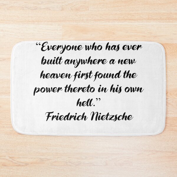 Item preview, A New Heaven From Your Own Hell - Friedrich Nietzsche Quote designed and sold by 4ever-Undaunted.