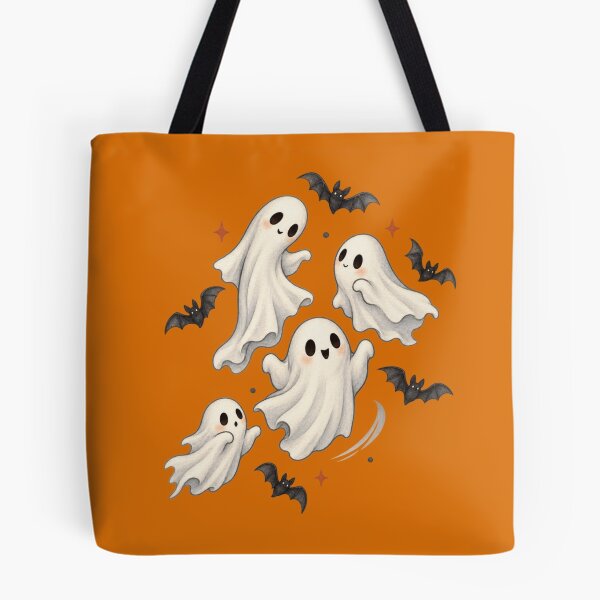 Item preview, Cute Watercolor Ghosts and Bats Halloween designed and sold by Travelslightly.