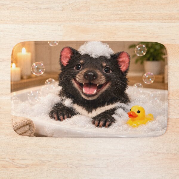 Item preview, Tasmanian Devil Bathtub Bubble Fun designed and sold by Sillytoe.