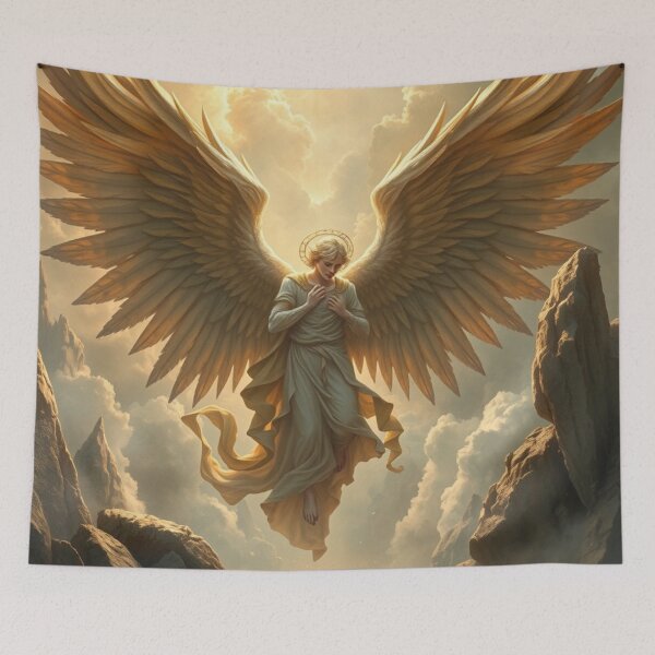 Item preview, Angel Floating in the Sky designed and sold by GenesisArtis.