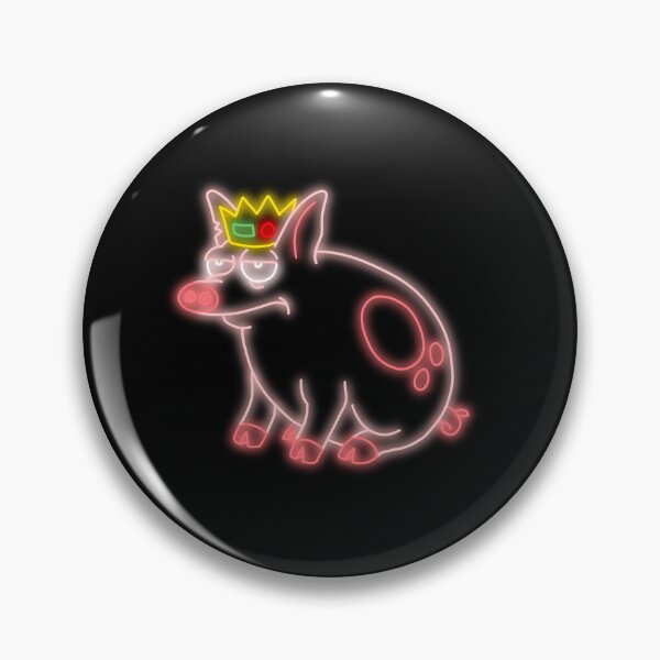 Item preview, Neon Pig Merkimer designed and sold by cortmcnamaraart.
