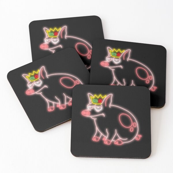 Item preview, Neon Pig Merkimer designed and sold by cortmcnamaraart.