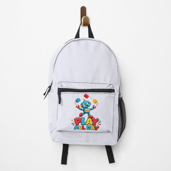 Item preview, Play All Day Cute Robot Bricks designed and sold by MH Digital Studio .