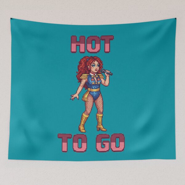 Item preview, Pixel Pop Princess: Chappell (HOT TO GO) designed and sold by Micho86.