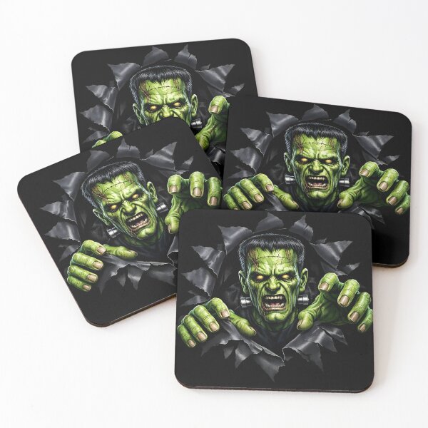 Item preview, Frankenstein Monster Graphic Art designed and sold by ArtsyAlgorithms.