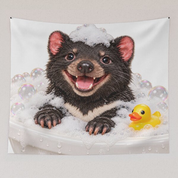 Item preview, Tasmanian Devil Bathtub Happy Soak designed and sold by Sillytoe.