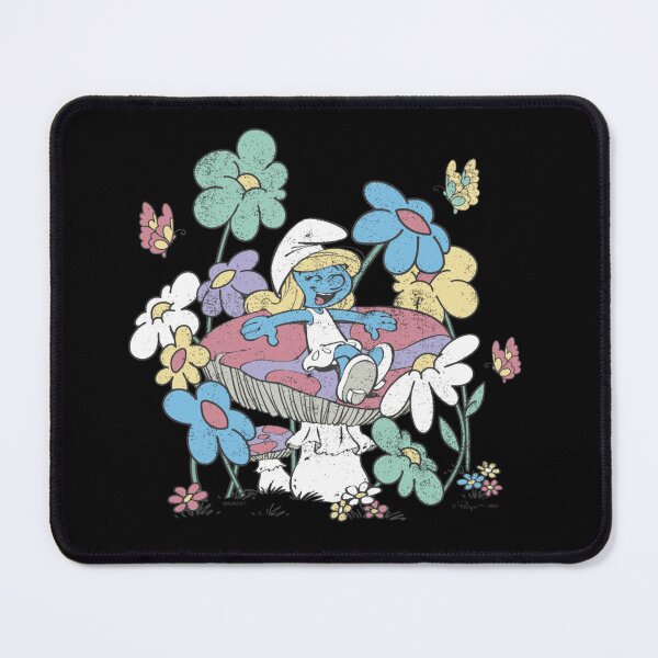 Item preview, The Smurfs Smurfette Having Fun In Nature Distressed Essential designed and sold by circliqueart.
