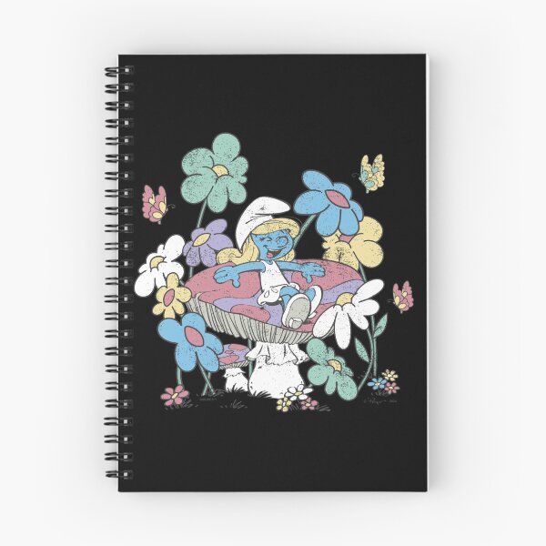 Item preview, The Smurfs Smurfette Having Fun In Nature Distressed Essential  designed and sold by circliqueart.