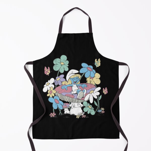Item preview, The Smurfs Smurfette Having Fun In Nature Distressed Essential  designed and sold by circliqueart.