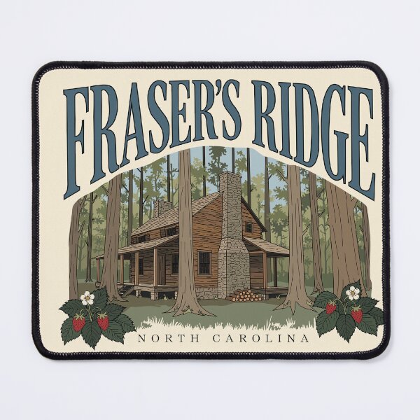 Item preview, Fraser's Ridge - Retro Style Travel Logo - Destination Logo Design - Fictional Place designed and sold by Chalene Warner.