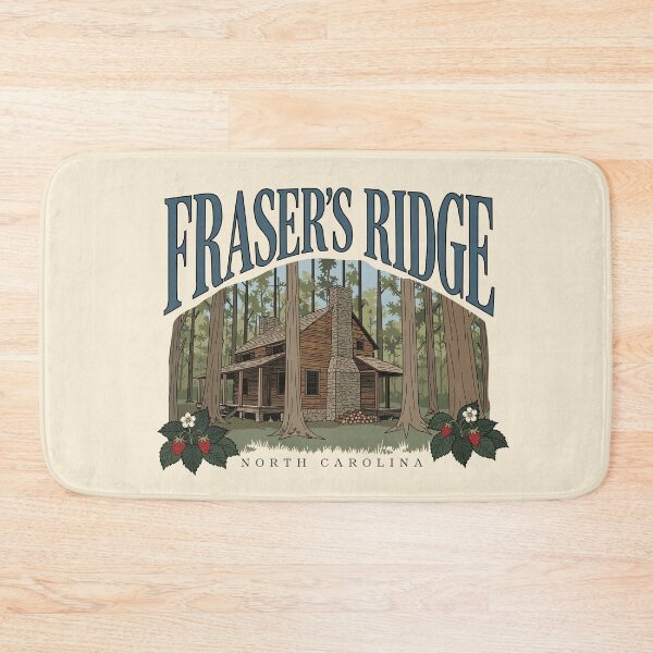 Item preview, Fraser's Ridge - Retro Style Travel Logo - Destination Logo Design - Fictional Place designed and sold by Chalene Warner.