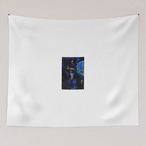 Item preview, Goth Police Officer Near Blue Fish Tank designed and sold by CathryneDelamort.