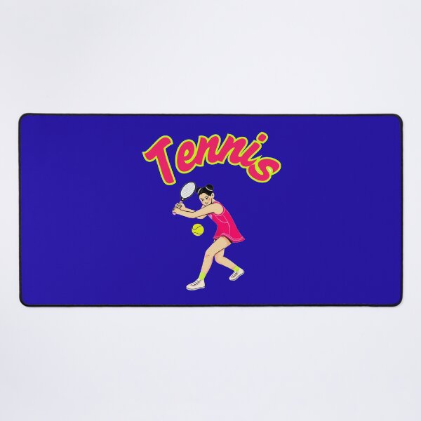 Item preview, Retro Tennis Player Girl – Cute Pink Aesthetic Tennis Sport Art designed and sold by Evelashop.