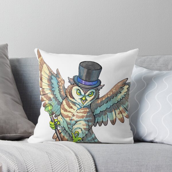 Item preview, Tucuquere with a top hat designed and sold by VulturAndes.