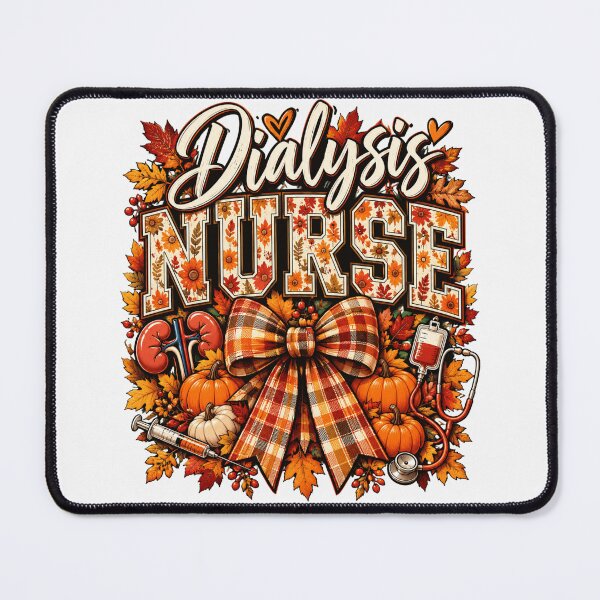 Item preview, Dialysis Nurse Thanksgiving Fall Autumn Pumpkin Nursing, Dialysis Nurse Gift, Healthcare Thanksgiving Design designed and sold by Rimadesign01.