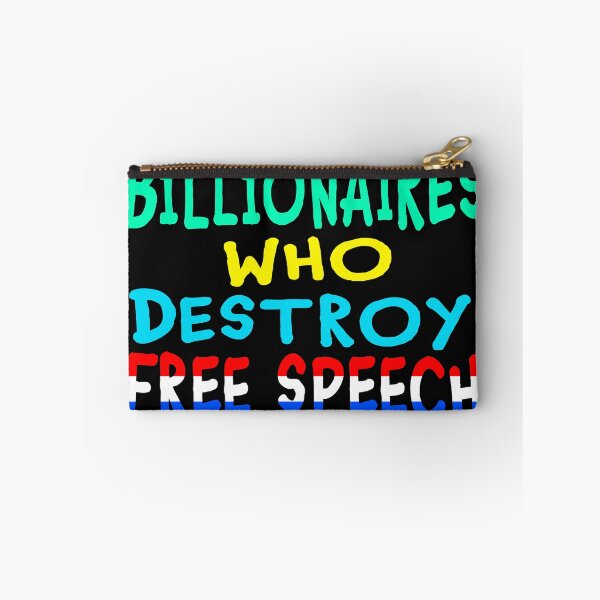 Item preview, Stop Billionaires Who Destroy Free Speech designed and sold by ESPRIT MYSTIQUE.