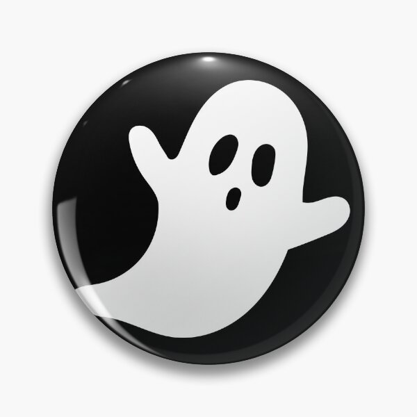 Item preview, Cute White Ghost – Minimalist Halloween Cartoon designed and sold by Travelslightly.