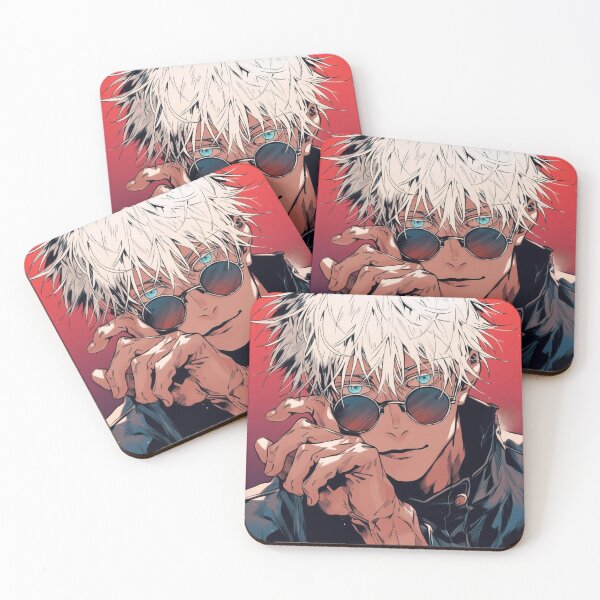 Item preview, Gojo Satoru Sunglasses Smirk – Jujutsu Kaisen Art designed and sold by frantuliuss.