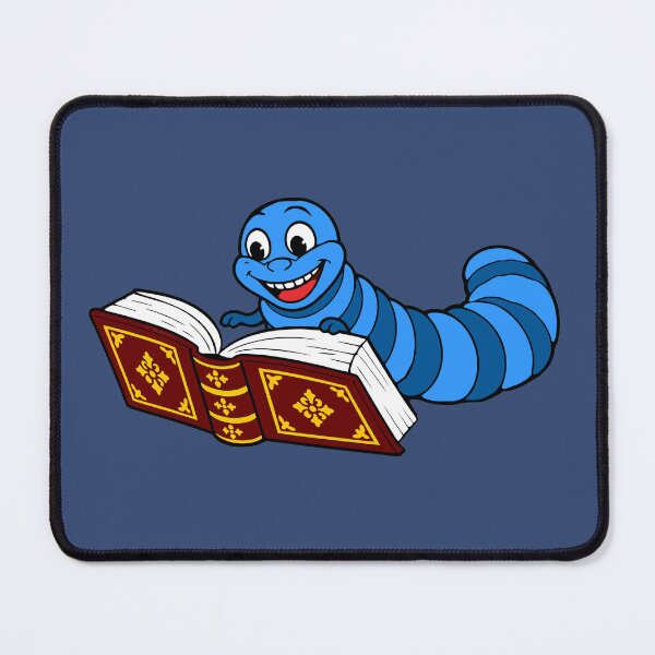 Item preview, Happy Bookworm Reading an Antique Book designed and sold by donwillisjrart.