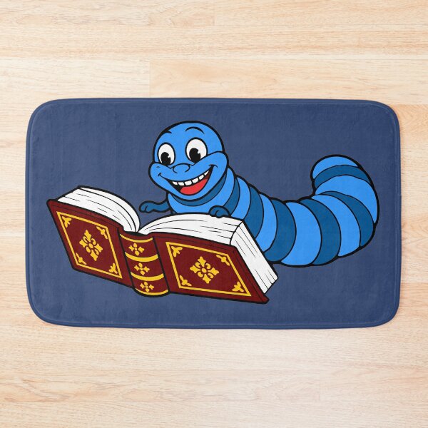 Item preview, Happy Bookworm Reading an Antique Book designed and sold by donwillisjrart.