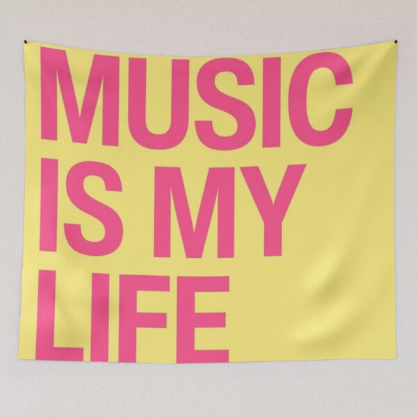 Item preview, Music Is My Life designed and sold by conamor-bymel.