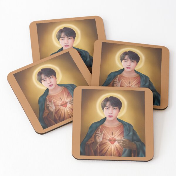 Item preview, Jin Jesus BTS designed and sold by ashenladyknight.
