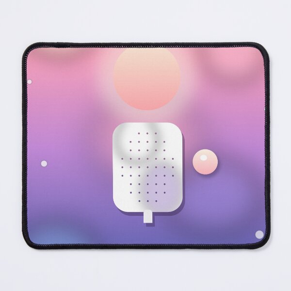 Item preview, Padel Dreamscape Surreal Gradient Poster designed and sold by CourtCultureHQ.