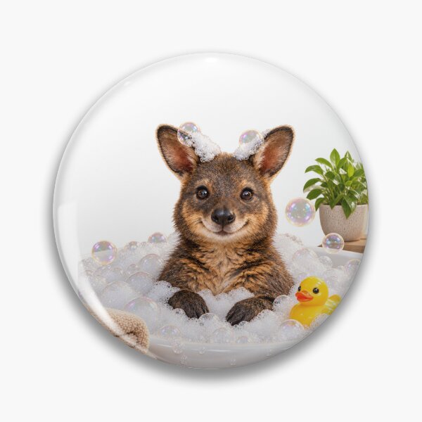 Item preview, Wallaby Bathtub Happy Soak designed and sold by Sillytoe.